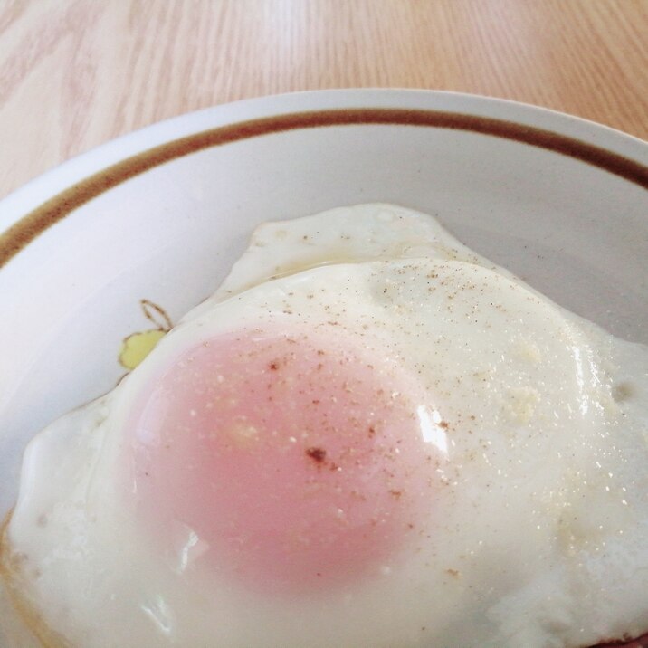 中華風味の目玉焼き